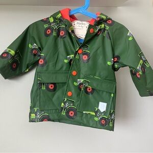 Hatley Tractor Print Rain Jacket